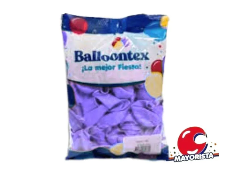 GLOBOS 9 X 50 STANDARD LILA - BALLOONTEX