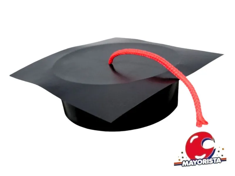 GORRO EGRESADO PLASTICO (1024) TRIGGER PACK