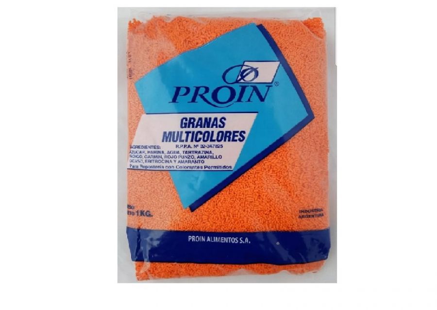 GRANA MULTICOLOR X 1 KG - PROIN