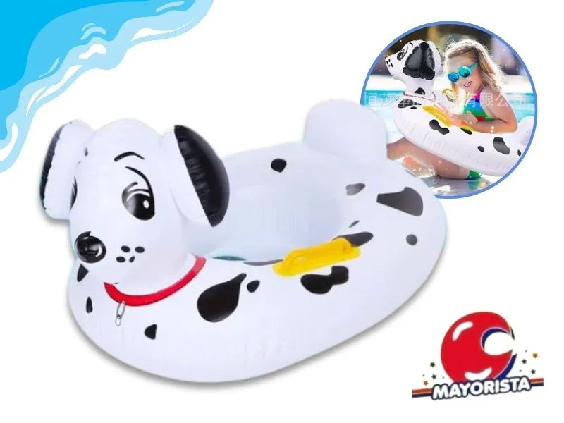 INFLABLE BOTE PASAPIE DALMATA 27X21 (RK24041014) RECKO