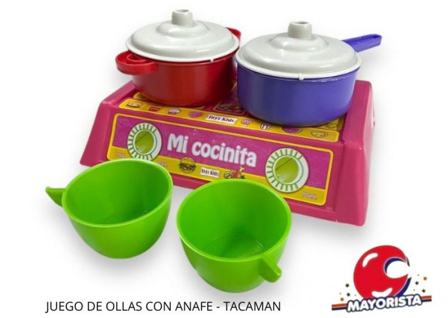 [1693] JUEGO DE OLLAS CON ANAFE - TACAMAN