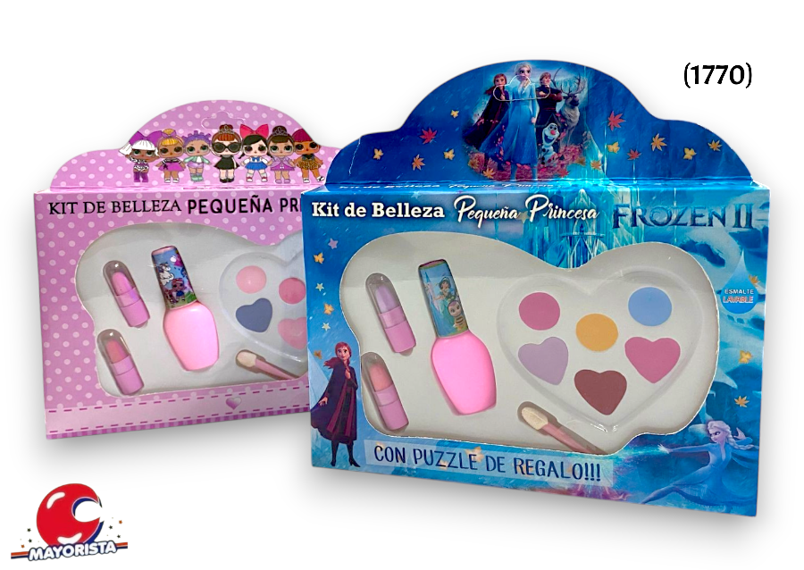 [1770] KIT DE BELLEZA PEQUENA PRINCESA CAJA 20X14 (4450) STILO