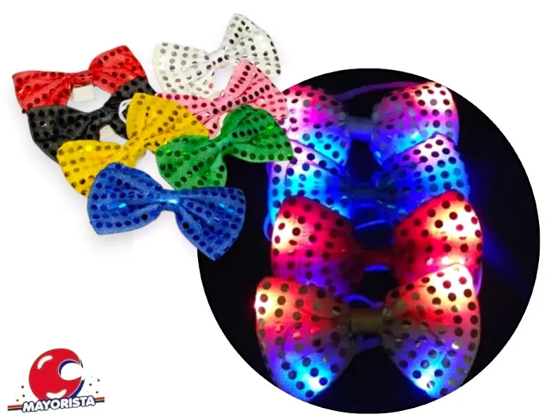 MONO C/LUZ LENTEJUELAS X 1 (YJ0002/ZLE-CO-05-01) YJ IMPORT