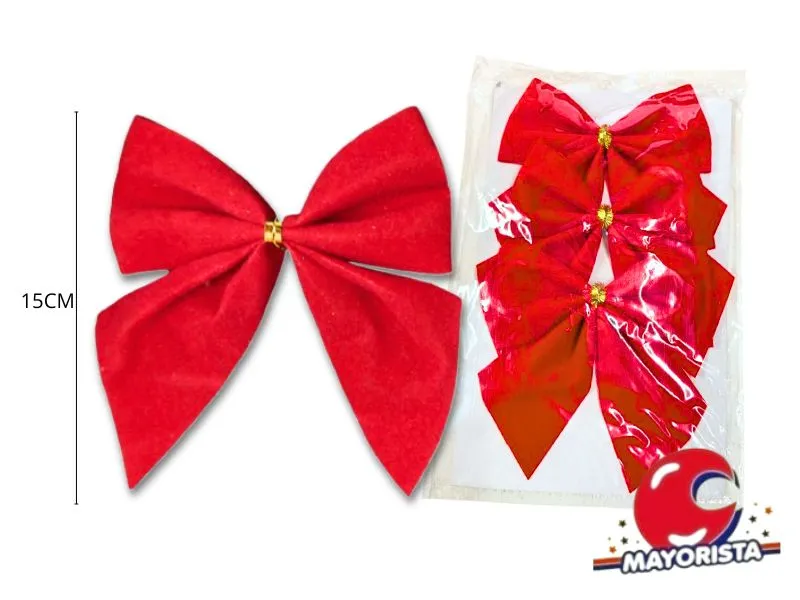 MONOS ROJOS 15CM X 3 - POKA