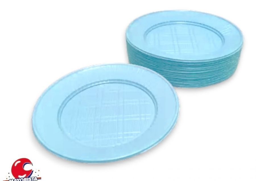 PLATOS CHICOS X 50 CELESTE - PSA