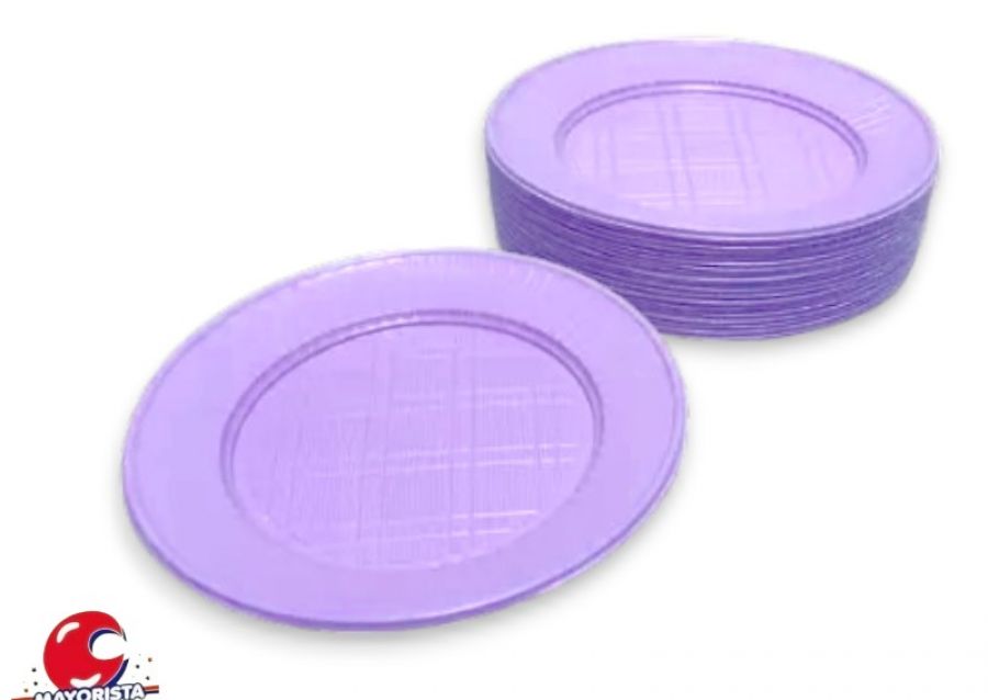 PLATOS CHICOS X 50 LILA - PSA
