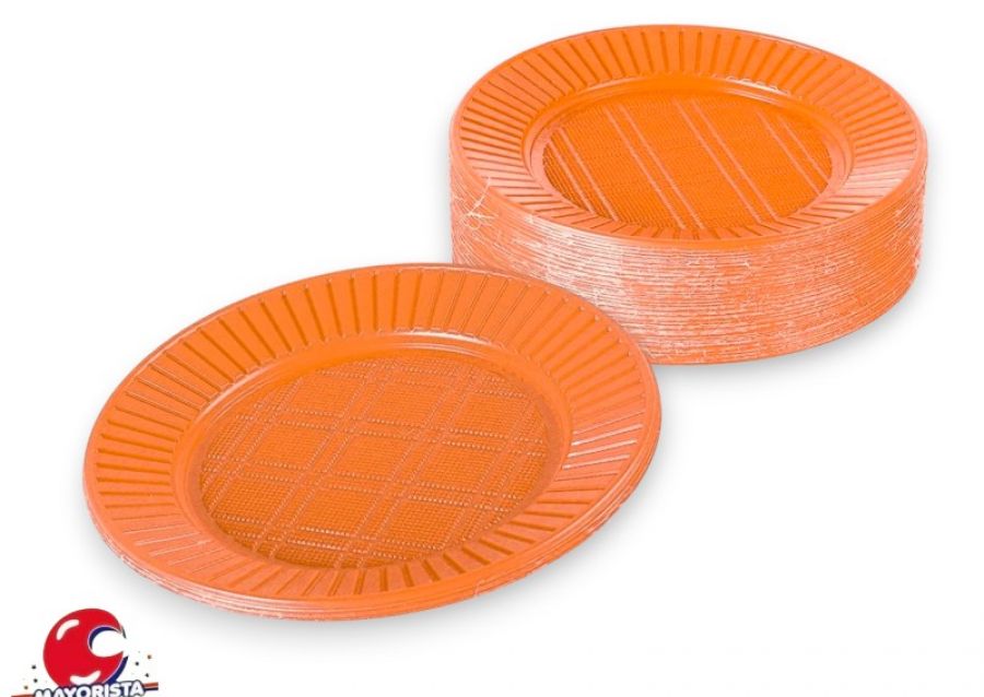 PLATOS CHICOS X 50 NARANJA - PSA