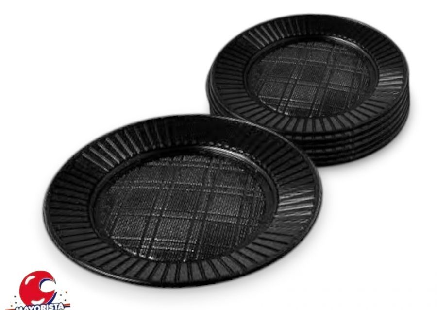 PLATOS CHICOS X 50 NEGRO - PSA