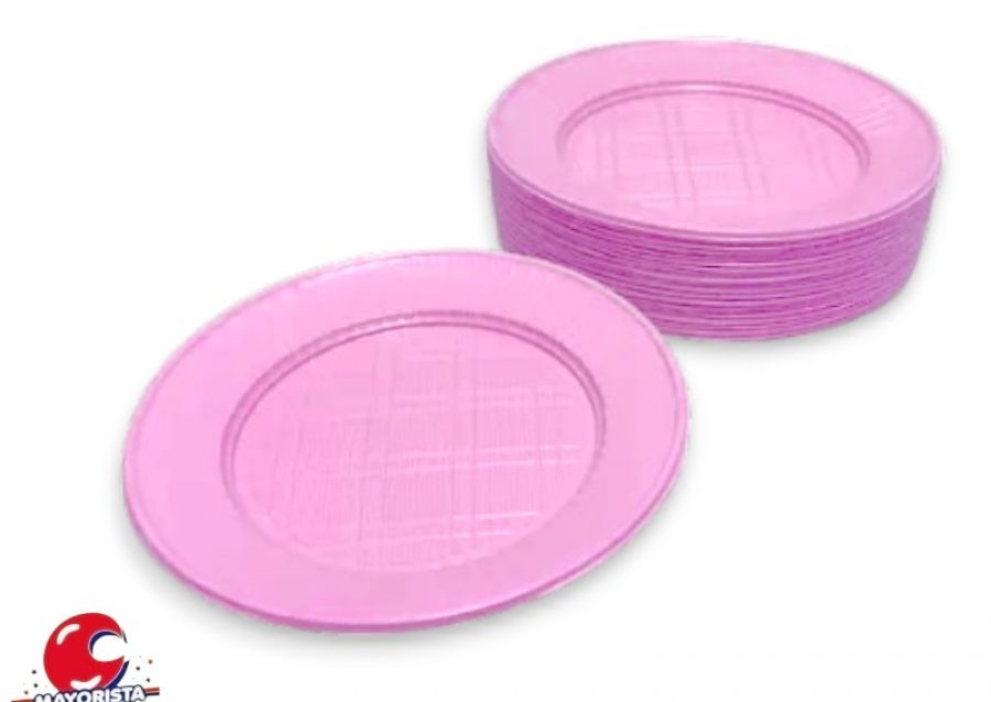 PLATOS CHICOS X 50 ROSA - PSA