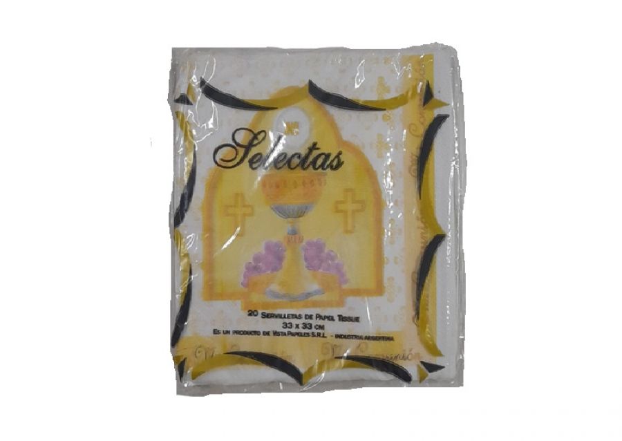 SERVILLETAS X20 COMUNION - SELECTA