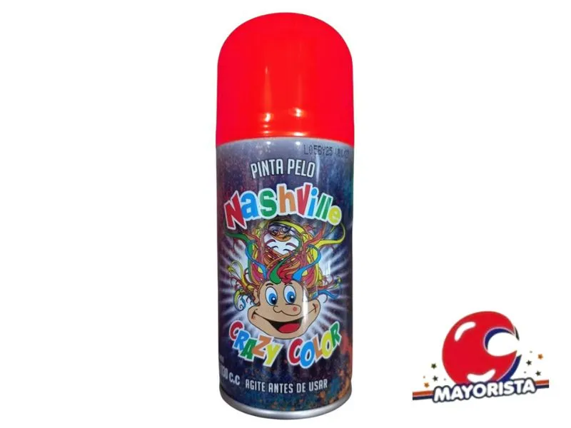[0117798047033609] PINTA PELO ROJO AEROSOL (130CC) NASHVILLE