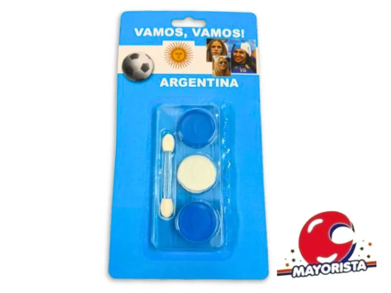 MAQUILLAJE ARGENTINA X 3 CON APLICADOR (IY-0920) LCOST