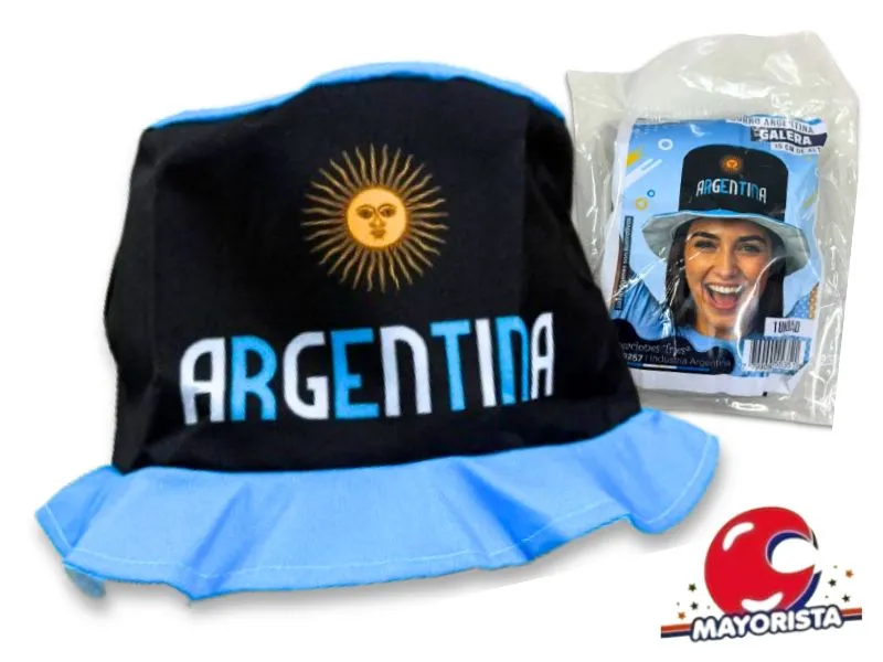 GORRO ARGENTINA GALERA N43 POLIESTER (10257) TRIES