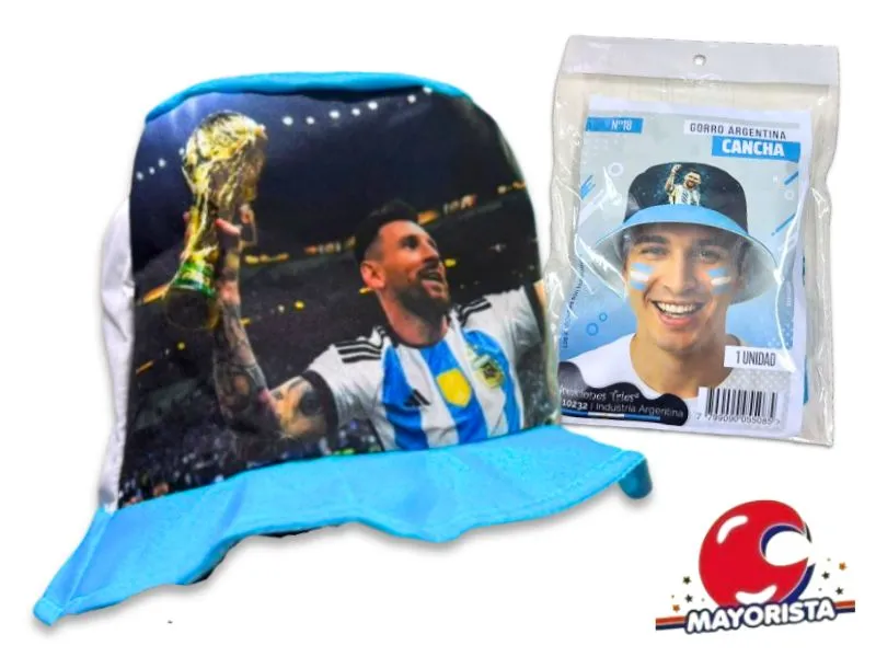 GORRO ARGENTINA GALERA N46 POLIESTER (10260) TRIES