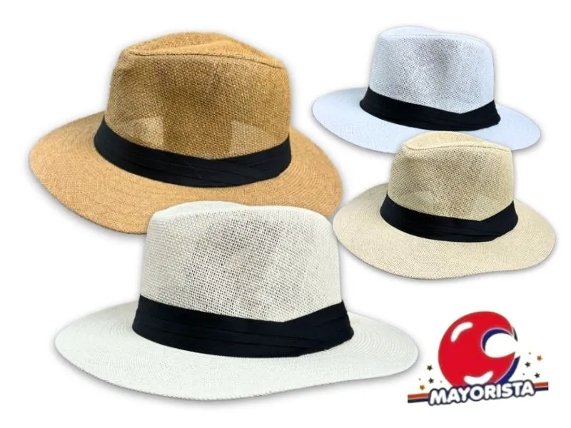 SOMBRERO COWBOY PANAMA LISO VS COLORES (YJ0780) YJ IMPORT