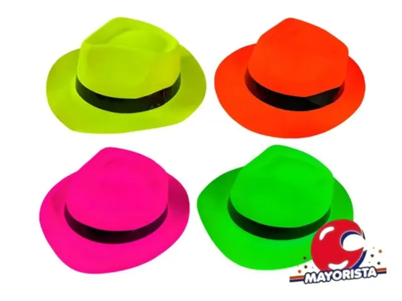 [8034107005721] SOMBRERO COWBOY PLASTICO FANTASIA (YJ0699) YJ IMPORT