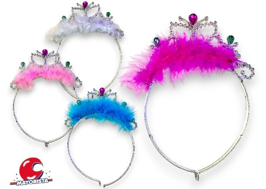 TIARA CON PLUMAS (ZLE-CV-05-01) ERIK