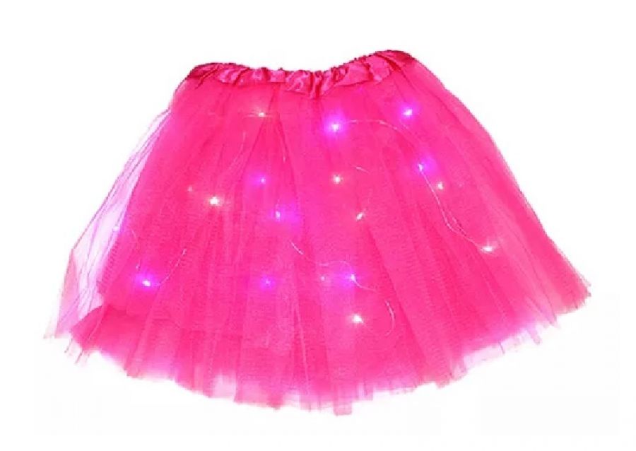 TUTU CON LUZ FUCSIA (YJ0730) YJ IMPORT