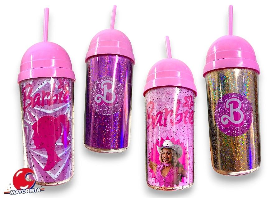 VASO TERMICO BARBIE TAPA ESFERICA (10020/10014) STILO