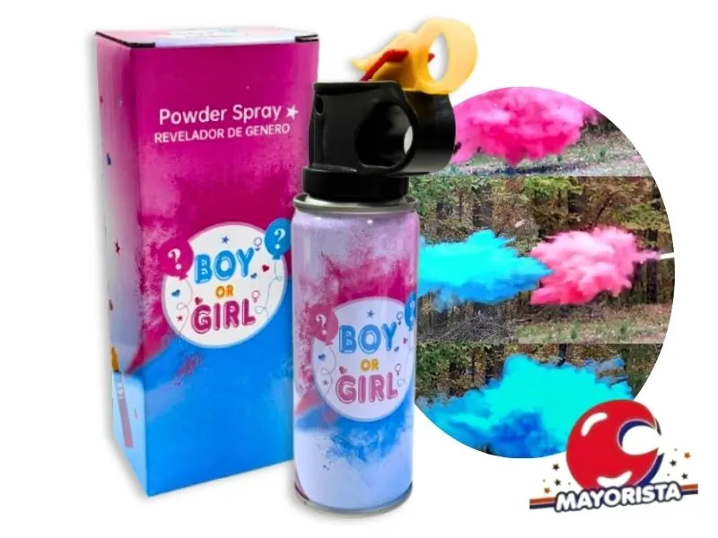 [6982345671896] SPRAY REVELACION DE SEXO CELESTE/ROSA - CHG