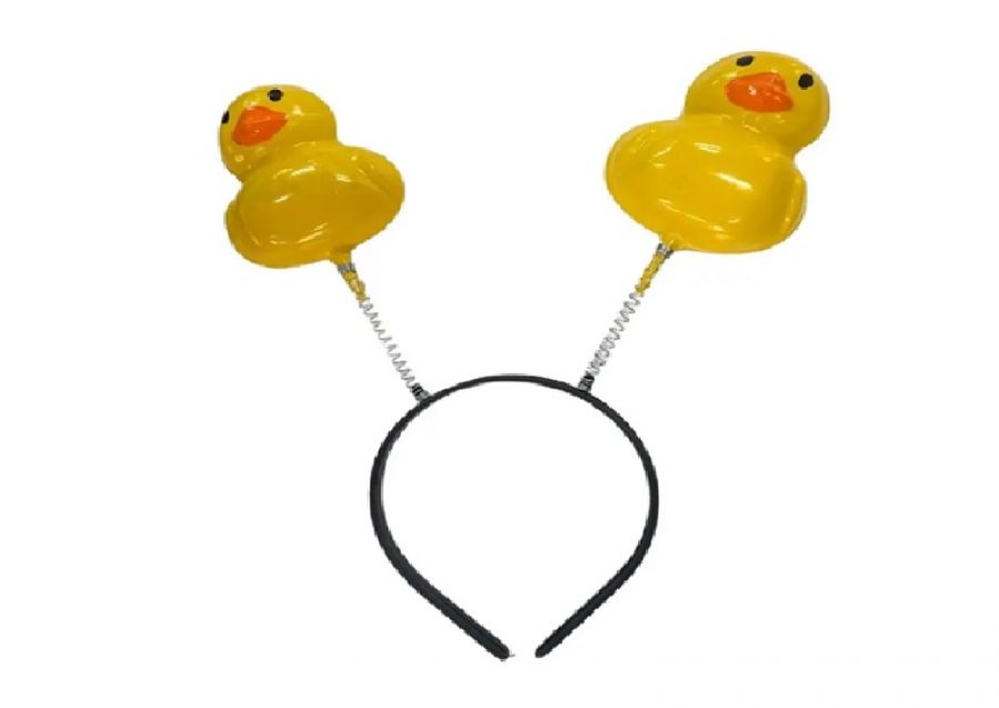 [371876055226] VINCHA RESORTE PLASTICA PATITOS (5522) TRIGGER PACK