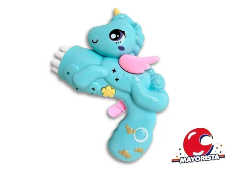 BURBUJERO A PILAS UNICORNIO CAJA 17X15 (55836) KADA