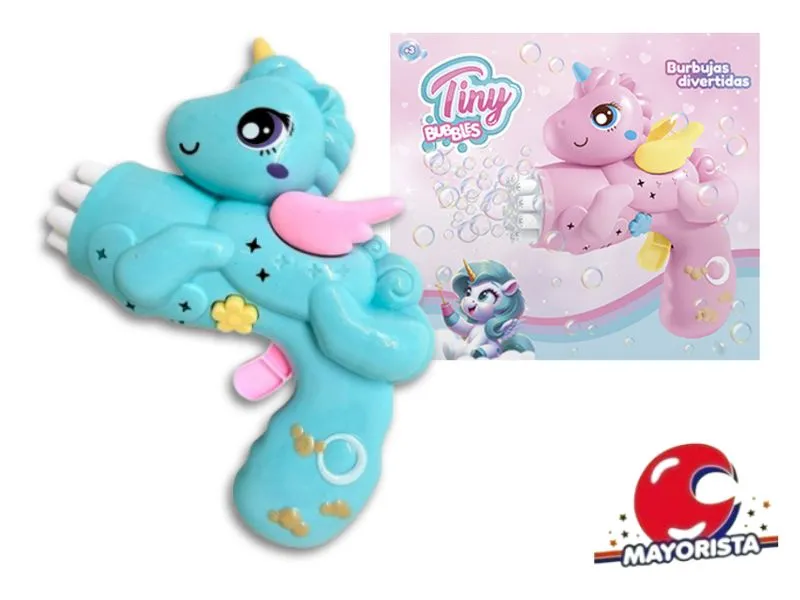 [7450077061399] BURBUJERO A PILAS UNICORNIO CAJA 17X15 (55836) KADA