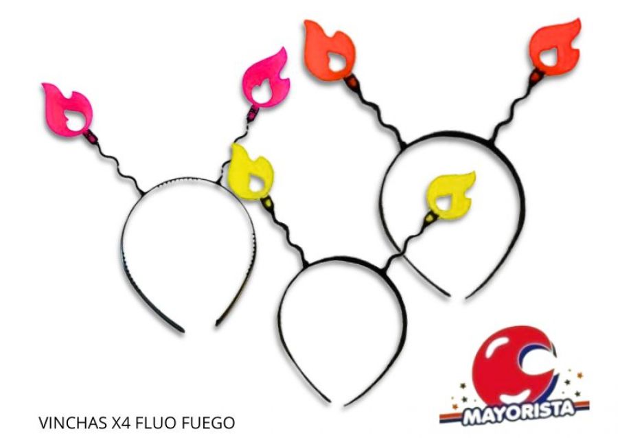 VINCHAS X4 FLUO FUEGO LOKOS - MOLDIN PLAST