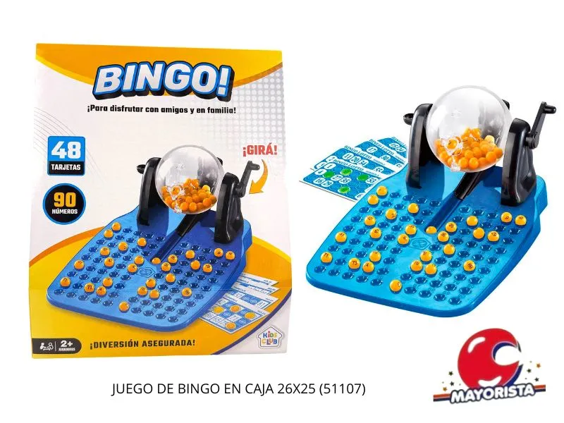 [7450077119366] JUEGO DE BINGO EN CAJA 26X25 (51107) KADA