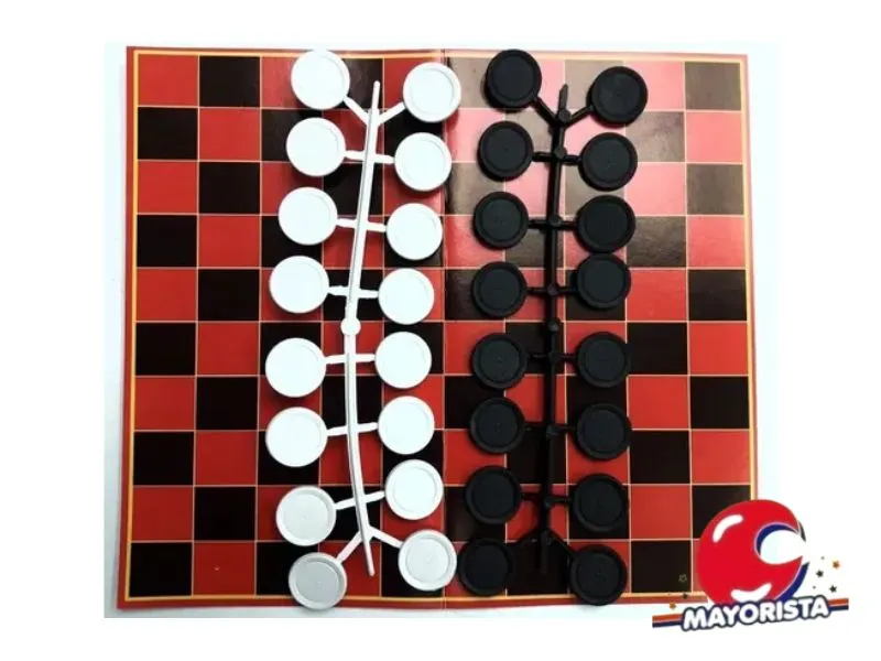 JUEGO DE DAMAS EN BOLSA - TACAMAN