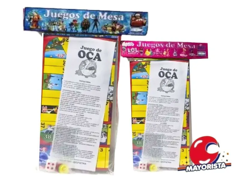 JUEGO DE LA OCA EN BOLSA - TACAMAN