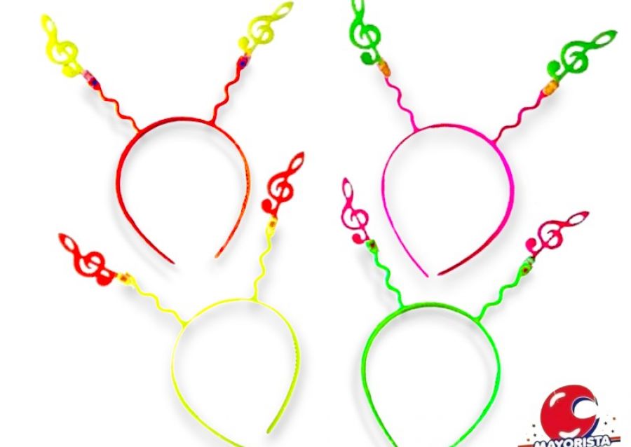 VINCHAS X4 FLUO NOTA MUSICAL LOKOS - MOLDIN PLAST