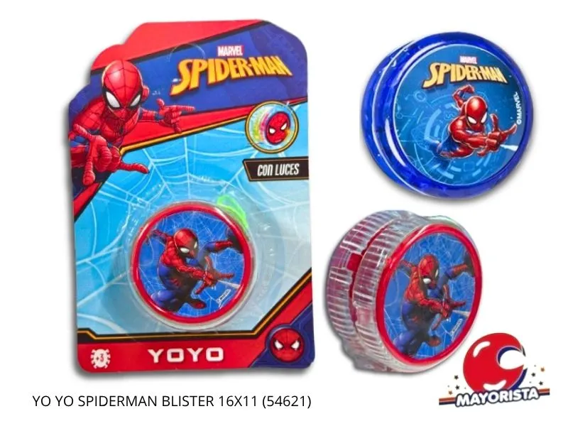 YO YO SPIDERMAN BLISTER 16X11 (54621) KADA