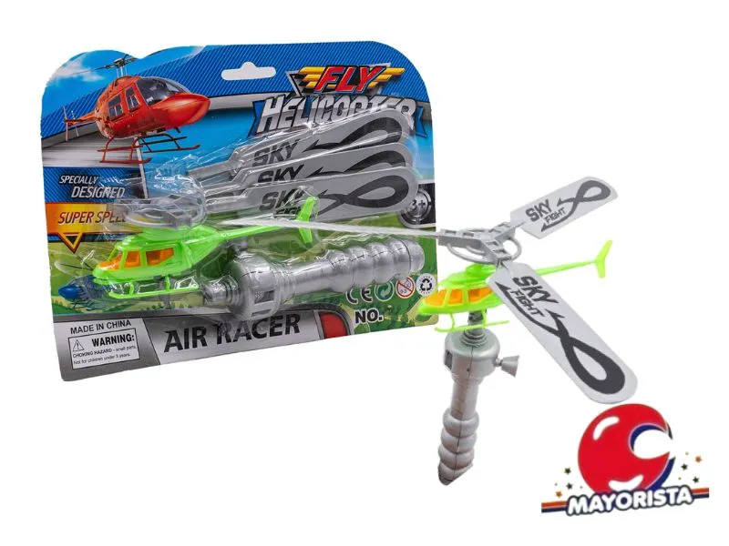 HELICOPTERO CON LANZADOR BLISTER 22X15.5 (53248) KADA