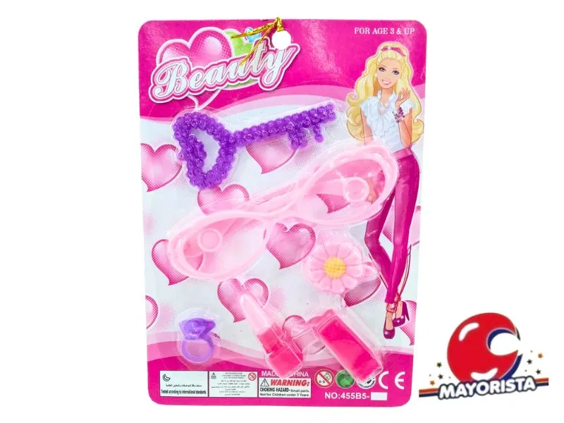 SET DE BELLEZA 6 PCS BLISTER 21,5X15 (50571) KADA