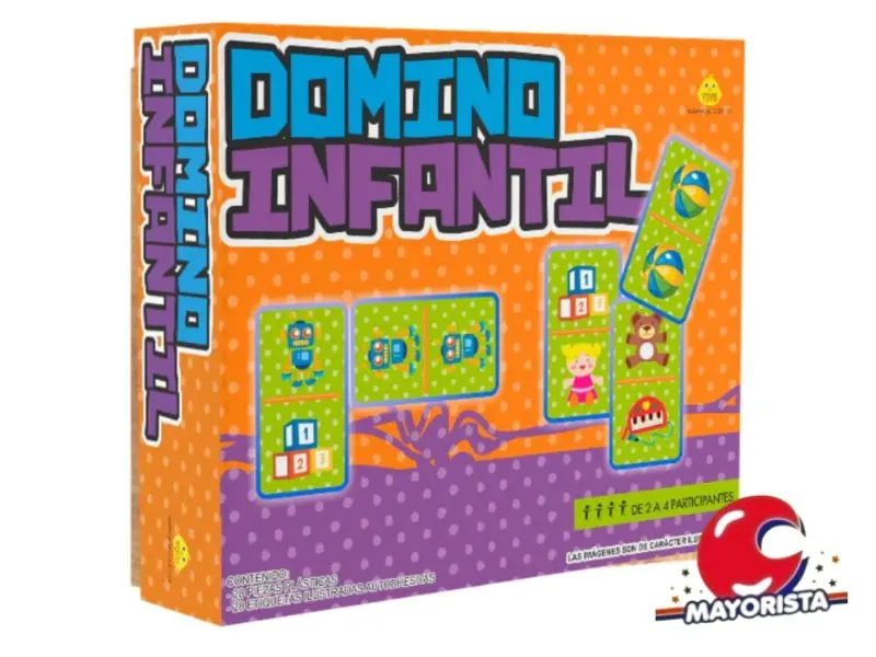 DOMINO INFANTIL EN CAJA (228Y) YUYU