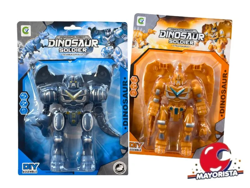 TRANSFORMERS DINOSAURIO BLISTER 28X19 (55687) KADA