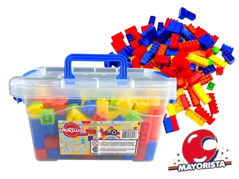 [7798114531727] BLOQUES X 260 CHICOS EN MALETIN 29X19X26 (172Y) YUYU