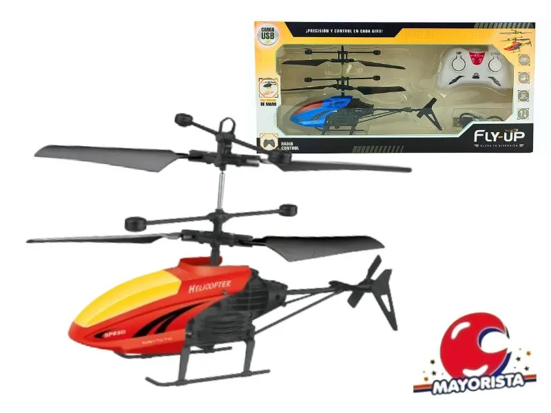 [7450077137070] HELICOPTERO R/CONTROL CARGA USB CAJA 32X16 (55957) KADA