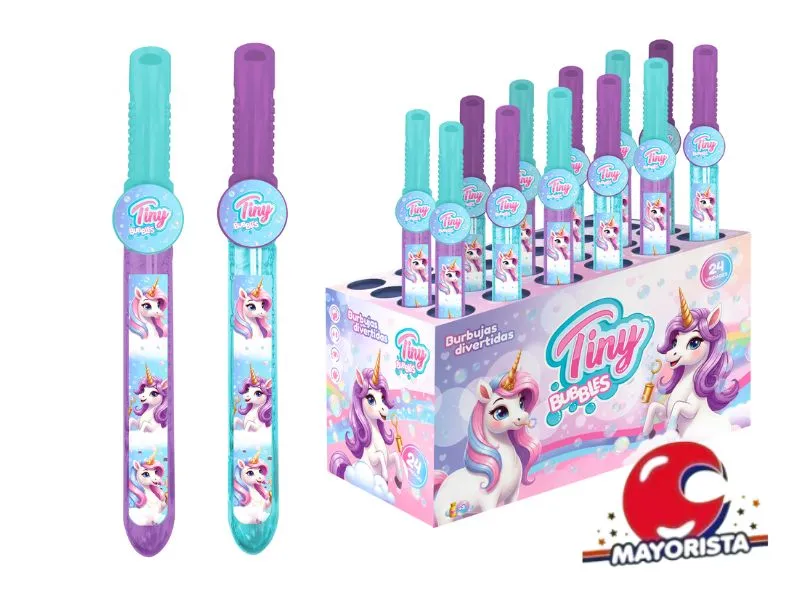 [7751079258948] BURBUJERO TUBO UNICORNIO TINY 38CM (57751) KADA