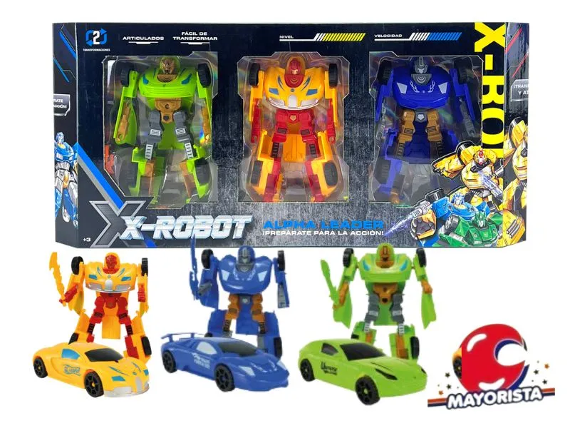 TRANSFORMERS X 3 CAJA 48X21 (57627) KADA