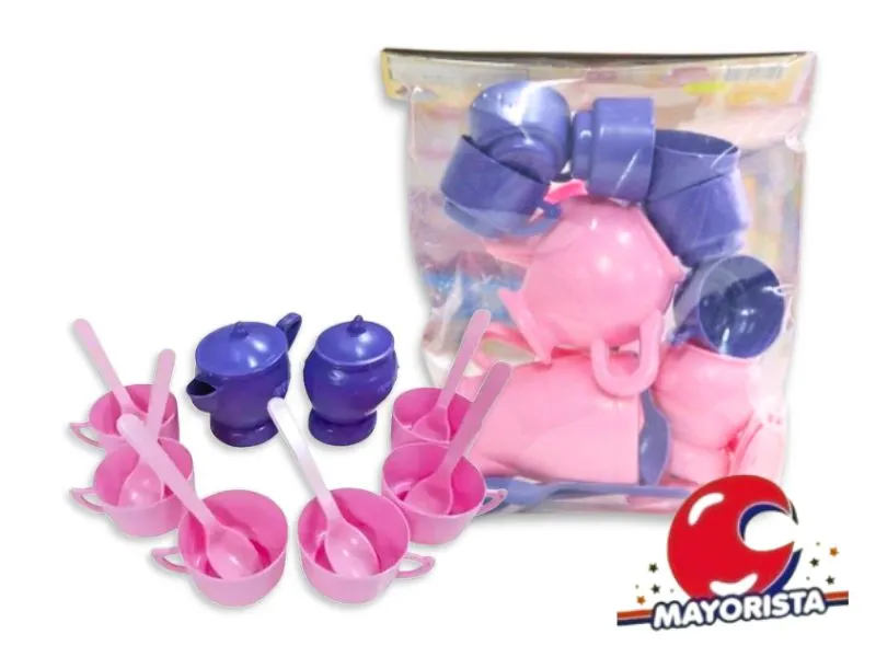 JUEGO DE TE Y CAFE 15 PZAS N3 (757Y) YUYU