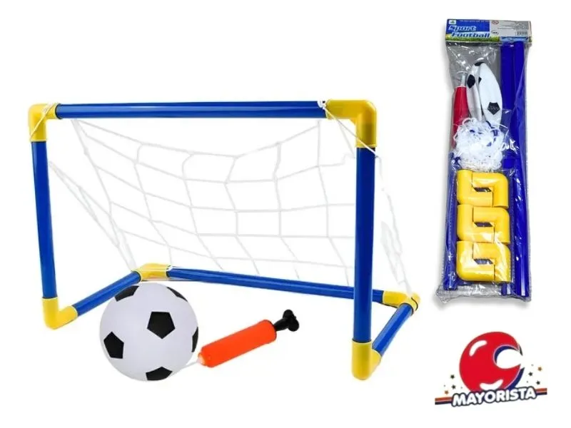 [7990500300805] ARCO CON RED + PELOTA + INFLADOR BOLSA 46X13 (DQ-11) BERKMA