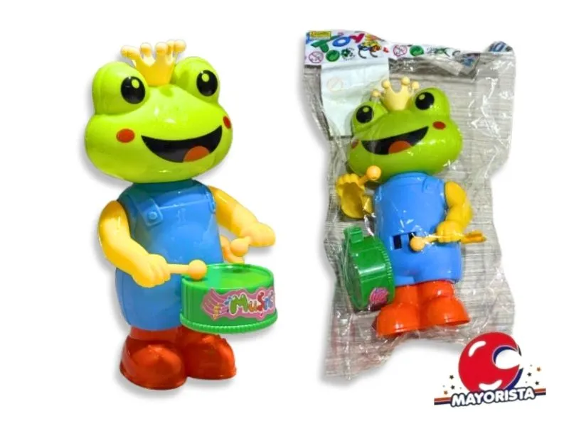 [7990500055538] SAPITO CON TAMBOR A CUERDAS 17CM (SD5553) BERKMA