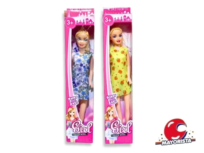 [7990500233288] MUNECA PLASTICA EN CAJA 29CM (SD23328) BERKMA
