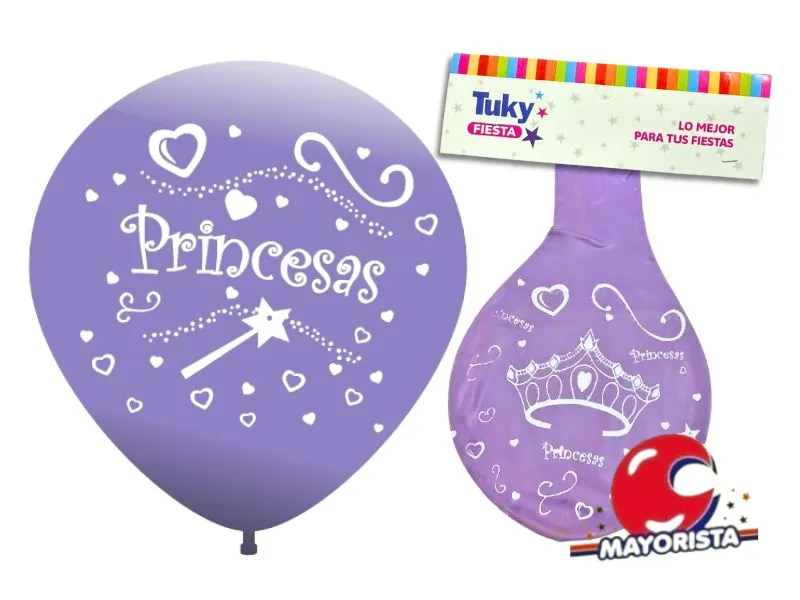 GLOBO PINATA SUPER PRINCESAS - TUKY