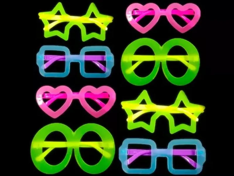 [8034107003109] ANTEOJOS FLUO CHATOS X 12 (YJ0419) YJ IMPORT