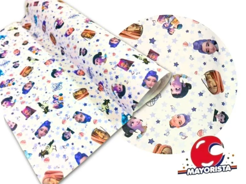 CARTULINA X 1 GUERRERAS KPOP 65X45 - DIVER COTY