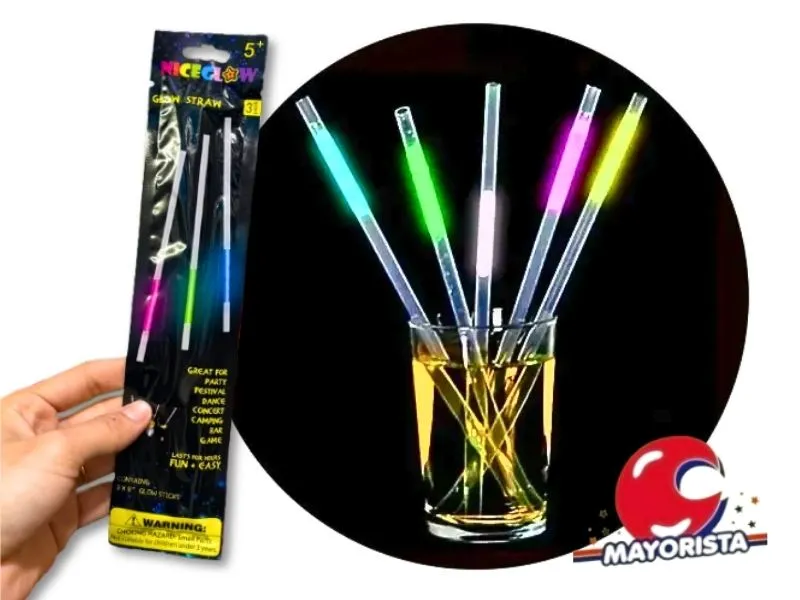 [7541] SORBETES X 3 LUZ NEON BLISTER (ZLE-CQ-08-02) ERIK