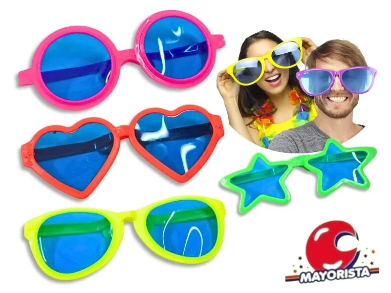 ANTEOJO PLASTICO GIGANTE VARIOS MODELOS (YJ0921) YJ IMPORT